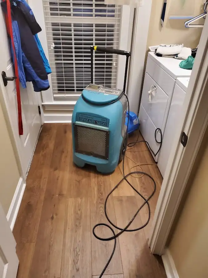 Commercial dehumidifier deployed for Flood Damage Cleanup in Braintree Town